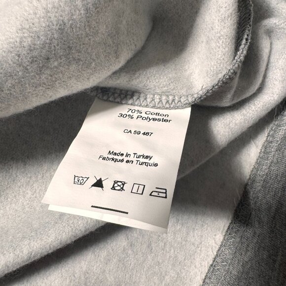 Tiger of Sweden Tjns Crazy Deluxe Grey Yellow Long Sleeve T Shirt Mens Medium - Picture 8 of 8